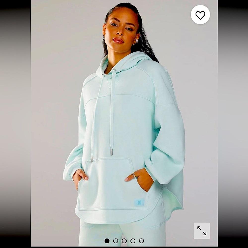 AUTHENTIC SAVAGE FENTY SWEATSUIT (HOODIE & PANTS SET) BNWT seamed washed blue